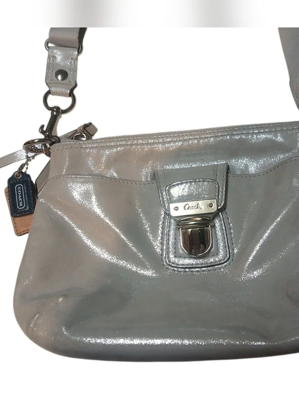 Coach -Vintage Crossbody Coach Bag, 1 Outside Pocket & 1 Inside Main Compartment